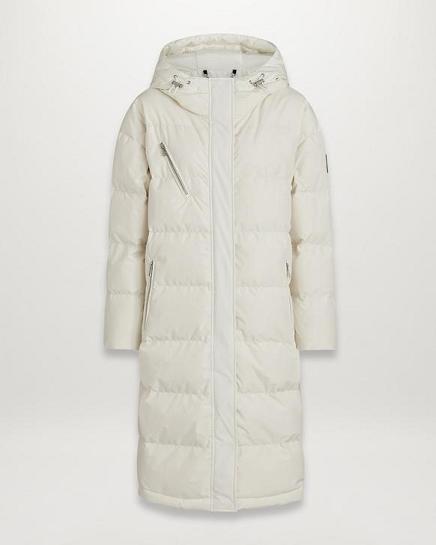 Manteau Belstaff Femme Whistler Blanche Soldes OJ4865739